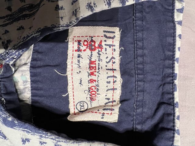 Camicia Uomo in cotone M/C Disegual