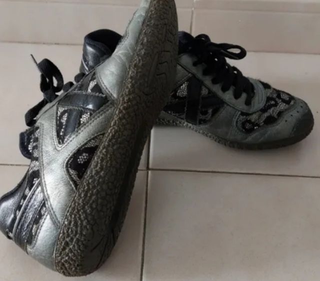 Zapatillas Munich 37 negras y gris