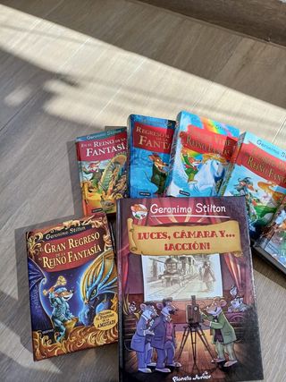 Pack libros geronimo stilton 