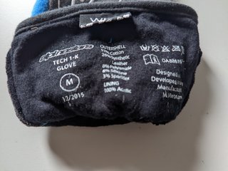 Guantes alpinestars kart