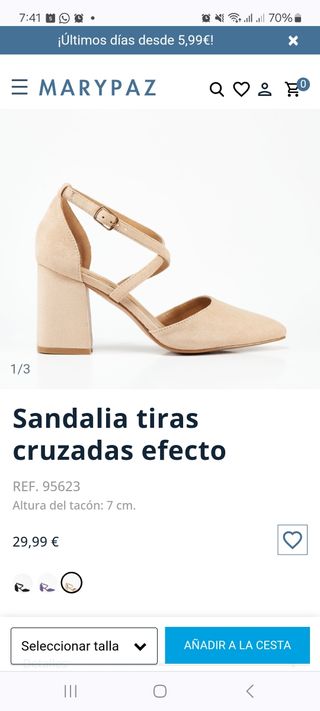 Zapato tacón NUEVO