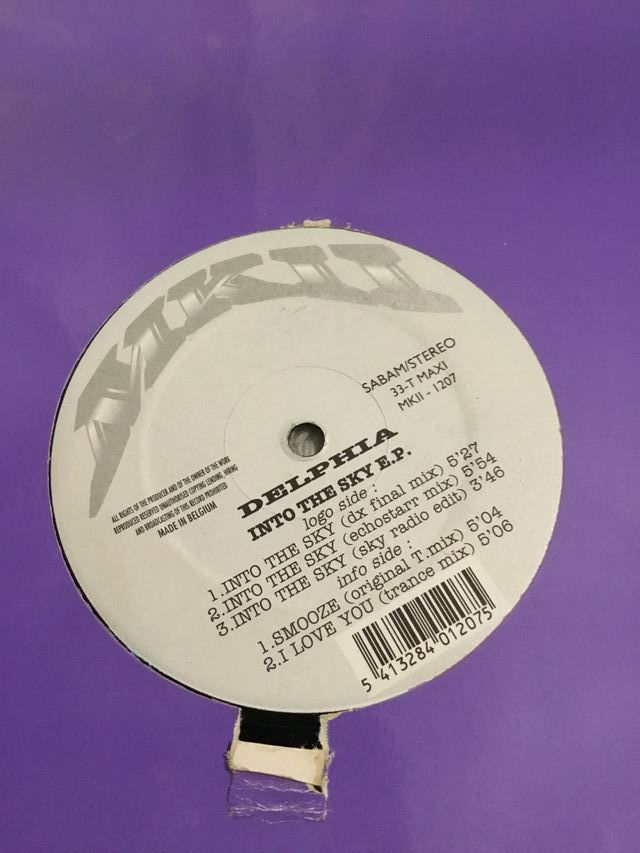 Vinile EP MKII Delphia In To The Sky.