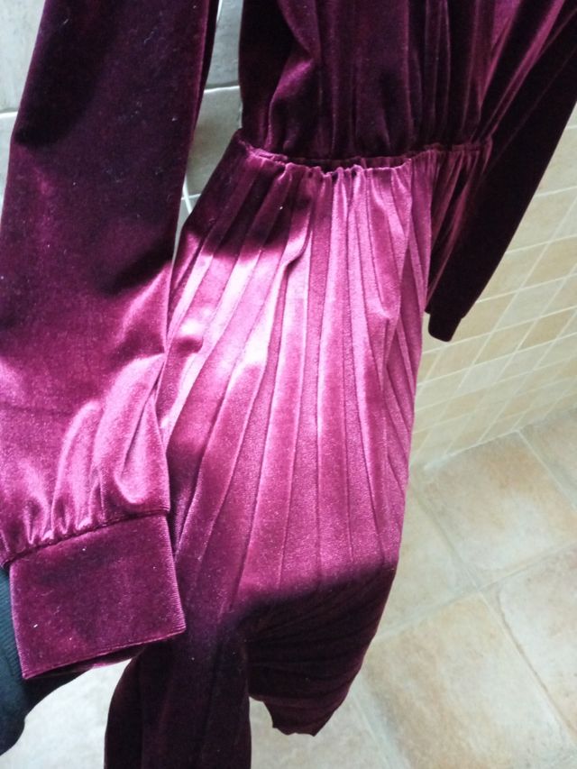 Vestido terciopelo