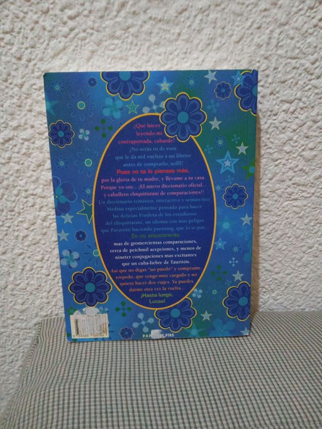 Libro Pedazo de diccionario Chiquitistan