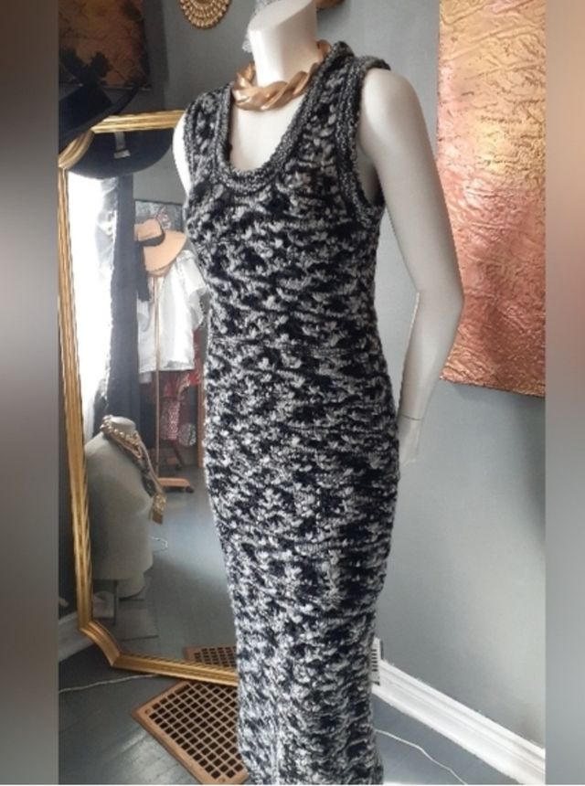 Vestido punto con lana Limited Edition