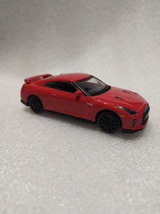 Nissan GT-R rojo 2017 escala 1/43 burago