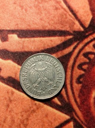 Moneta 1 Deutsche Mark 1966