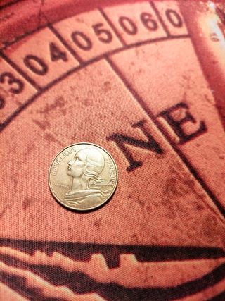 Moneta 20 centimes 1976