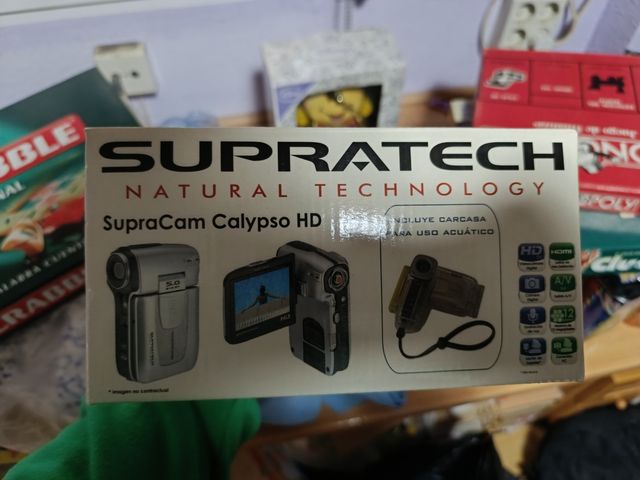 Cámara de foto y vídeo acuática nueva