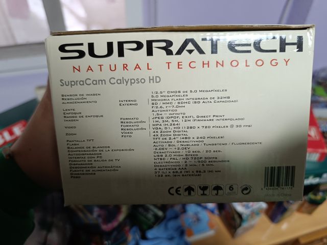 Cámara de foto y vídeo acuática nueva