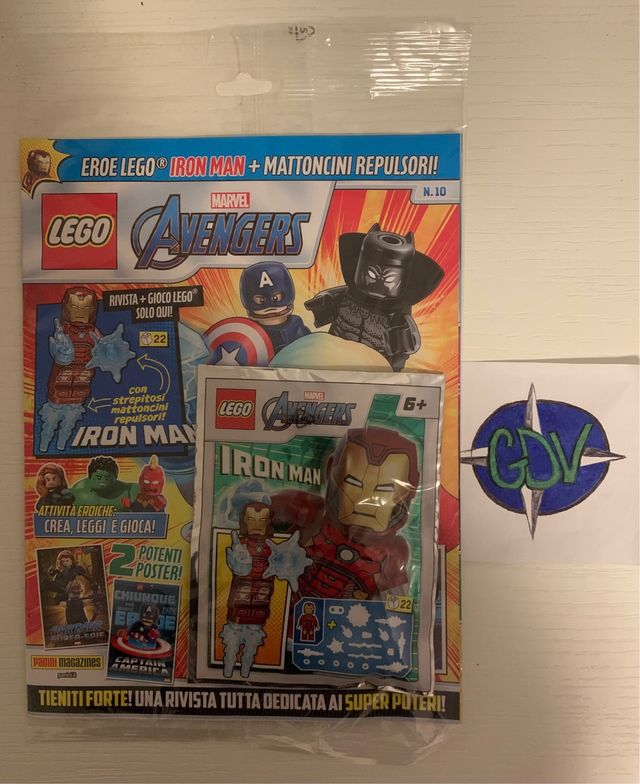 Lego Magazine Marvel Avengers N.10