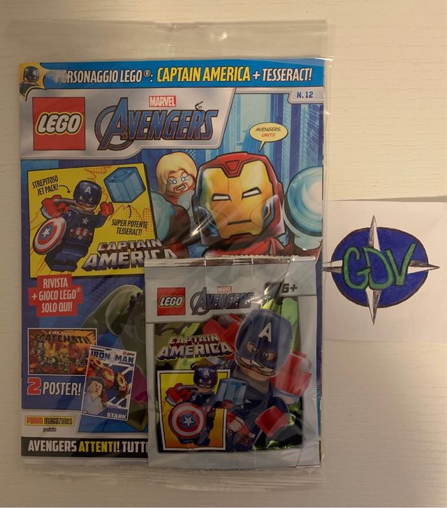Lego Magazine Marvel Avengers N.12