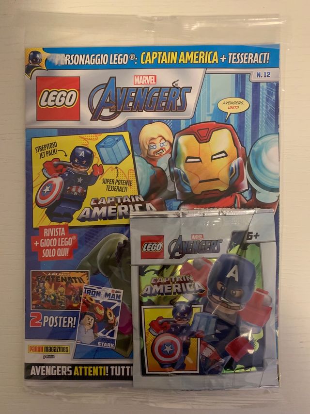 Lego Magazine Marvel Avengers N.12