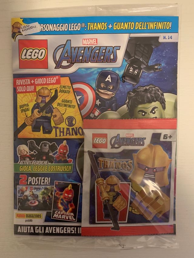 Lego Magazine Marvel Avengers N.14