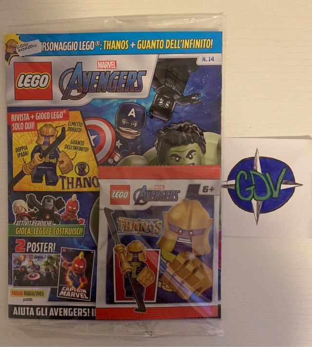 Lego Magazine Marvel Avengers N.14