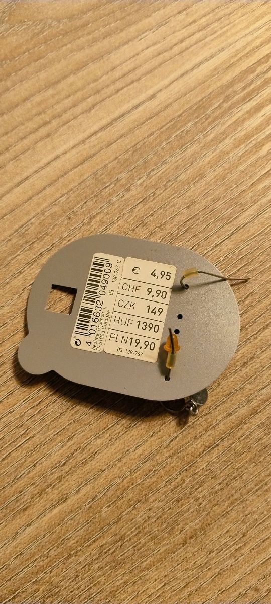 Orecchini click six con diamantino