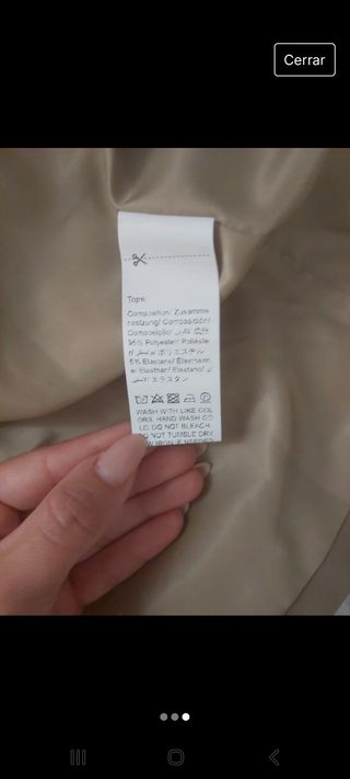 Traje chaqueta pantalón completo unicolo
