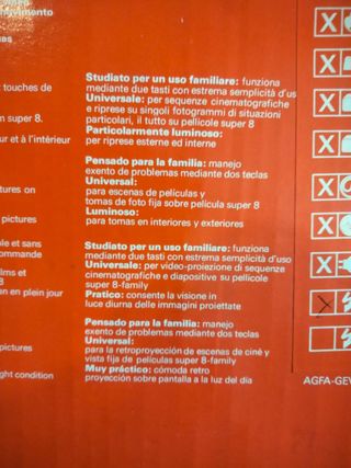 moviola Agfa family set