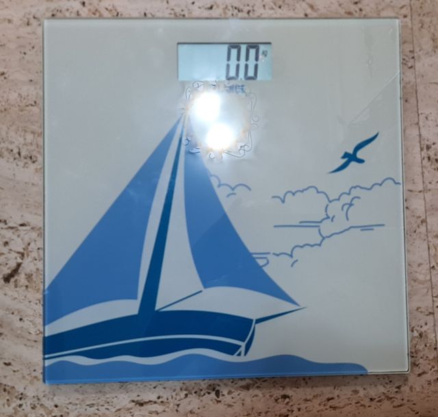 Balanza corporal digital cristal