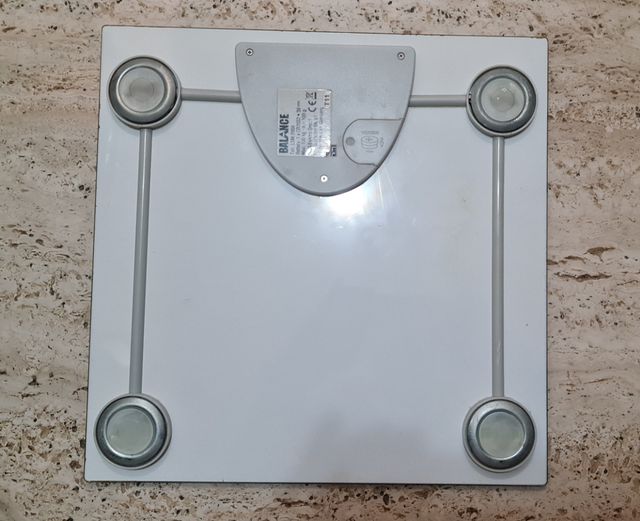 Balanza corporal digital cristal