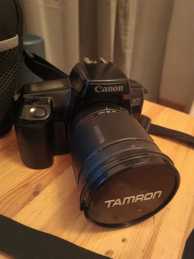 Canon EOS 1000F + Objetivo TAMRON 28-200