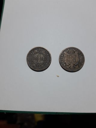 Monedas de 1 peseta