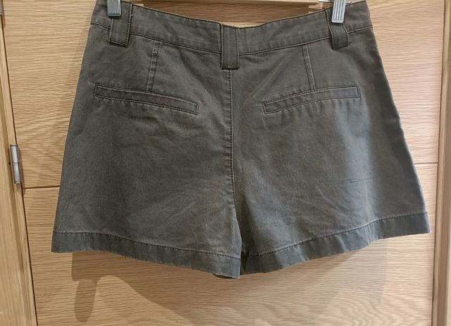 Falda-pantalon marrón