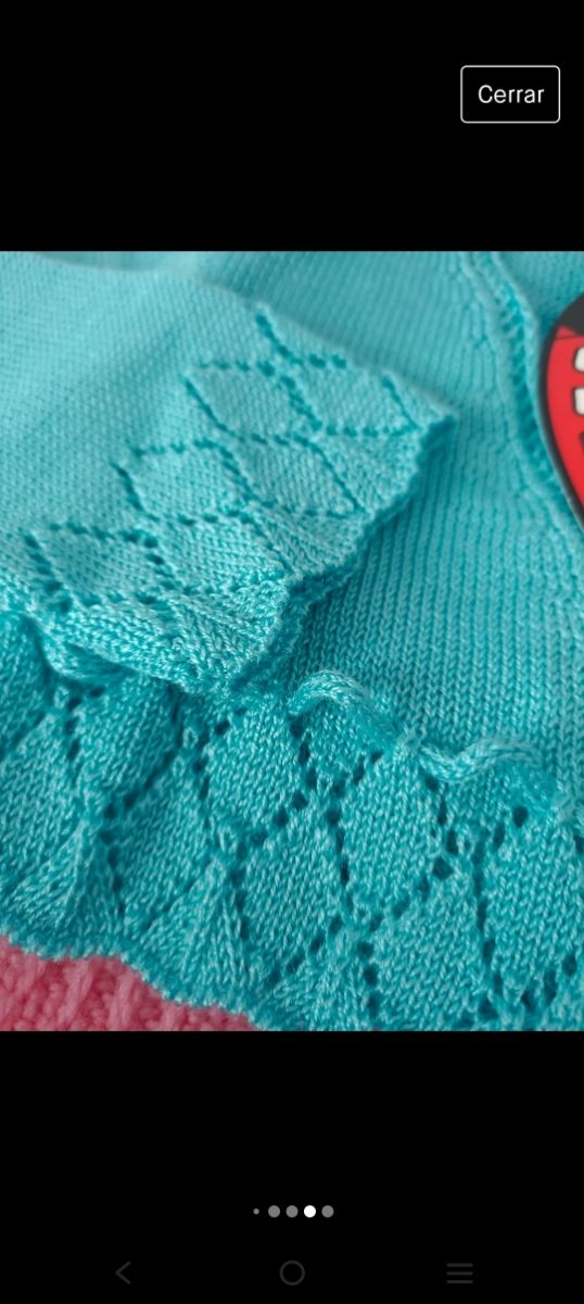 lote 3 rebecas boleros bebe