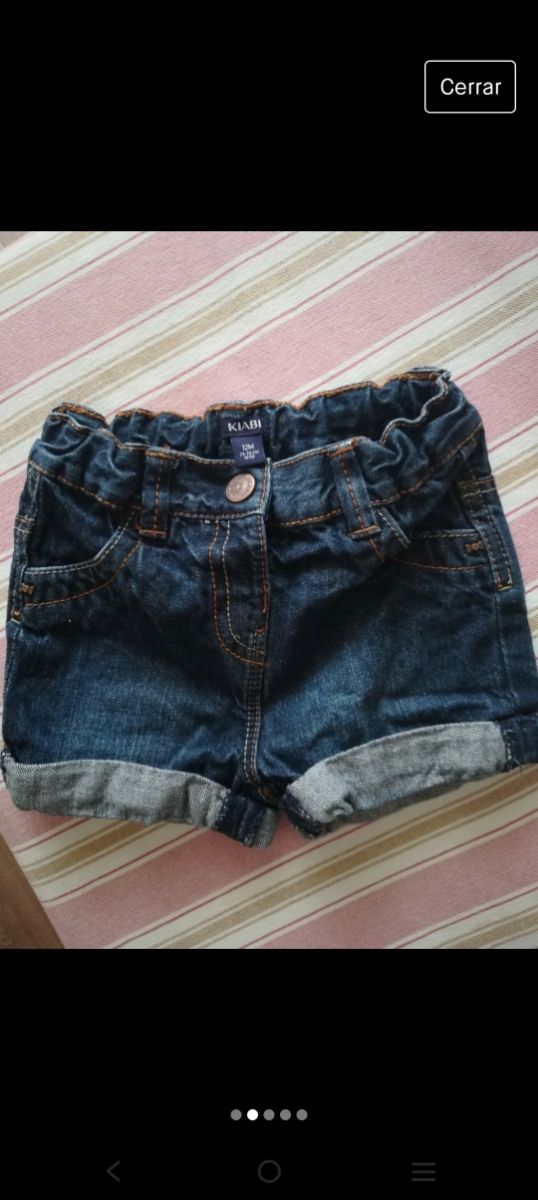 lote 3 shorts bebé 