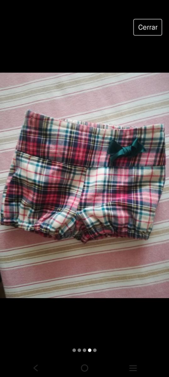 lote 3 shorts bebé 