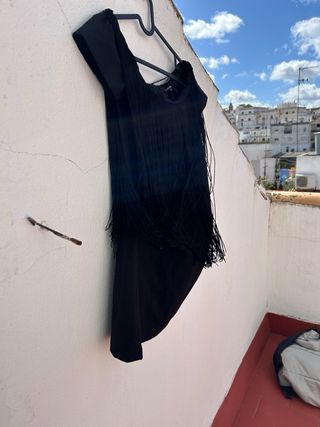 Vestido Zara S flecos