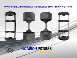 PACK BFT11 X2 DUMBBELLS AJUSTABLES 32KG 💪🏻