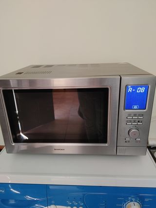 Microondas+Grill+Horno aire caliente.
