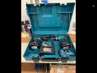 Makita. Kit taladro + atornillador