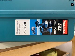 Makita. Kit taladro + atornillador