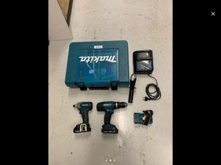 Makita. Kit taladro + atornillador