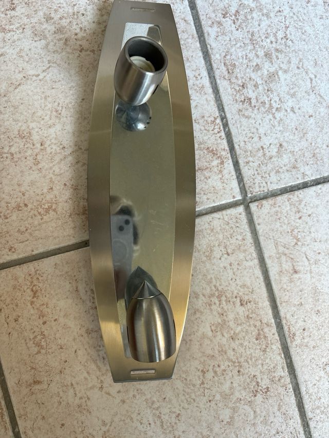 Plafoniera con 2 faretti