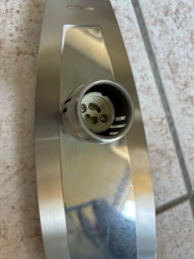 Plafoniera con 2 faretti