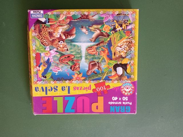 Puzzle infantil animales