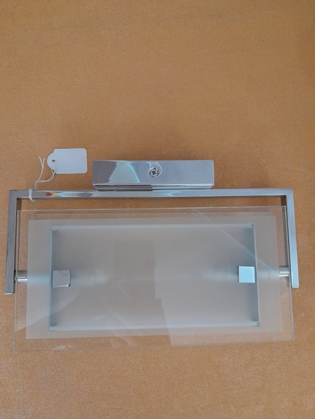 Applique in vetro satinato