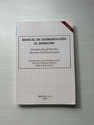 Libro Derecho