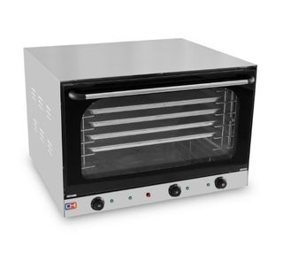 Horno eléctrico de convección con vapor y grill