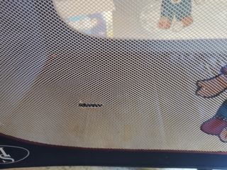 Cuna de viaje, alzador colchón y colchón