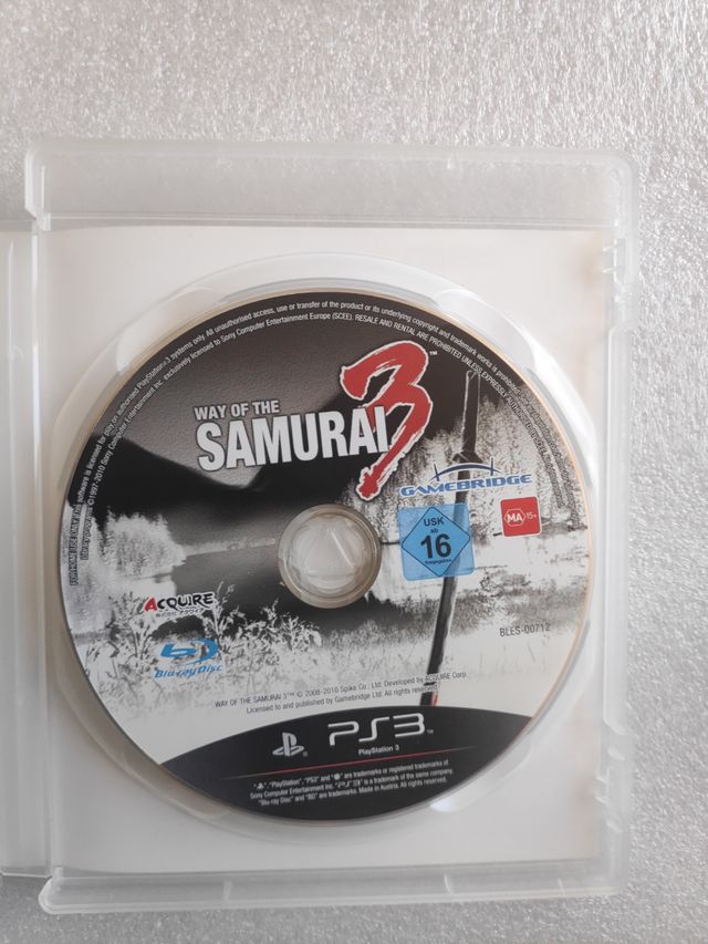 Way of the samurái 3 ps3