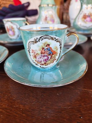 Juego de café de Porcelana