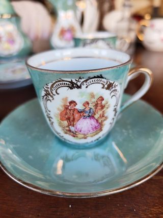 Juego de café de Porcelana
