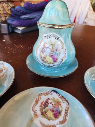 Juego de café de Porcelana