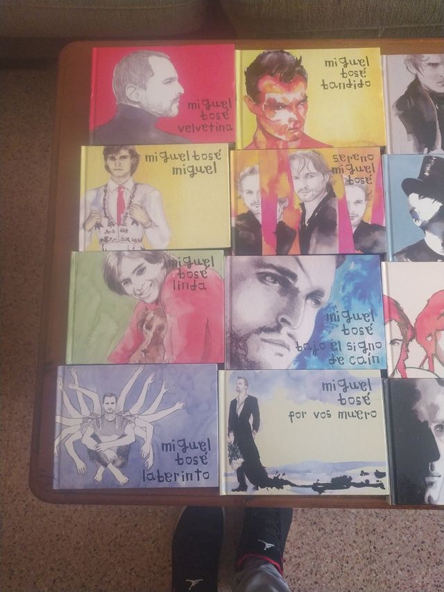Discografía Miguel Bosé edicion el país