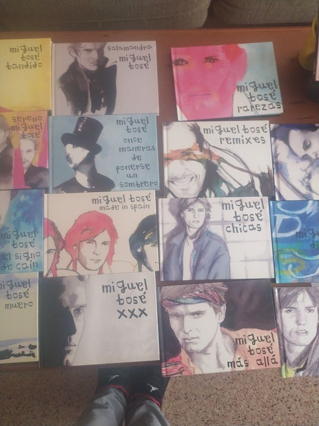 Discografía Miguel Bosé edicion el país