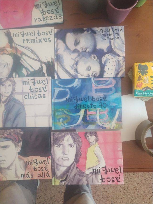 Discografía Miguel Bosé edicion el país